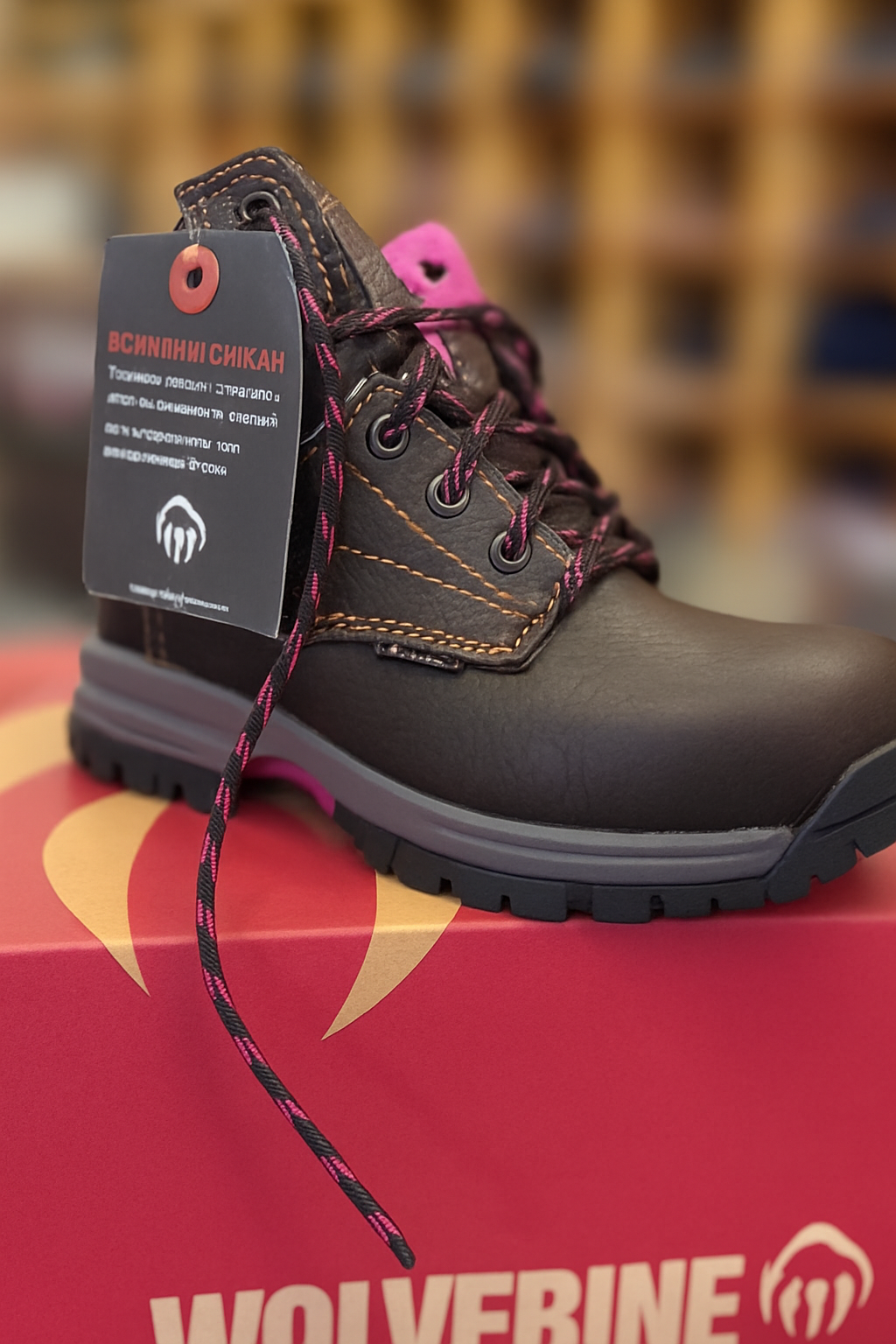 womens safety toe boots
